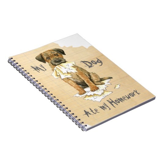 Mijn grenswerper op mijn thuiswerk notitieboek (Rechterzijde)