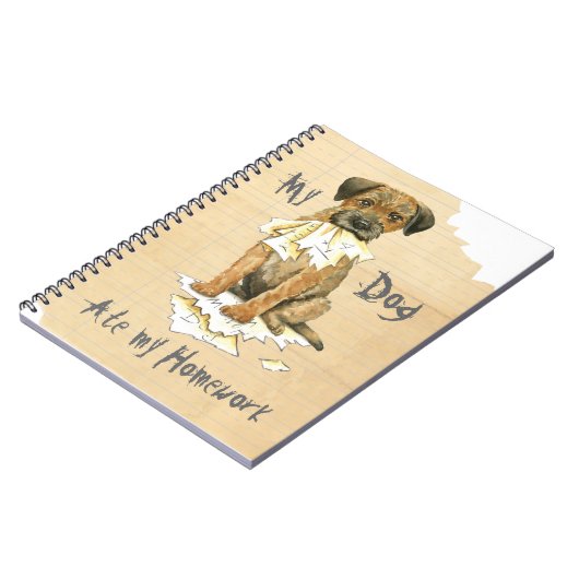 Mijn grenswerper op mijn thuiswerk notitieboek (Linkerzijde)