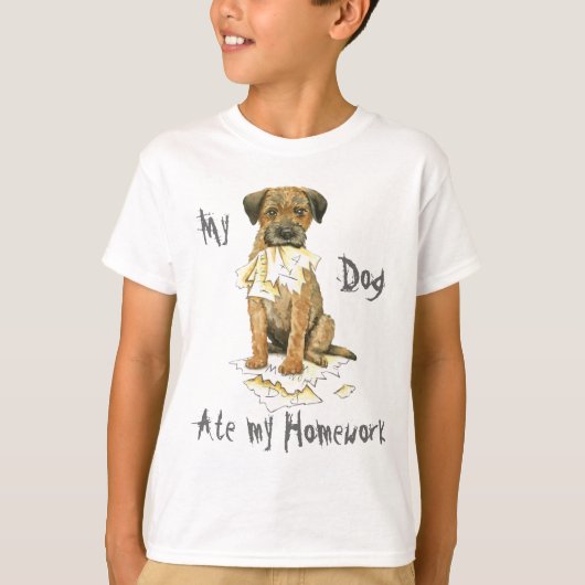 Mijn grenswerper op mijn thuiswerk t-shirt (Voorkant)