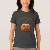 Mijn griezelige seizoensstemming Tri-Blend shirt (Voorkant)