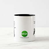 Mijn Groei Rings Youtube kanaalMok Tweekleurige Koffiemok (Center)