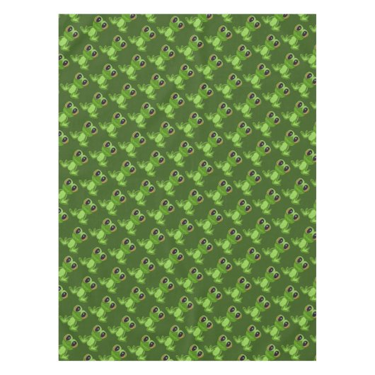 Mijn groene kikker Friend Tablecloth Tafelkleed (Voorkant)