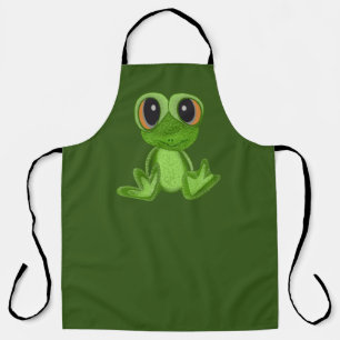 Mijn Groene Kikker Vriend Schort
