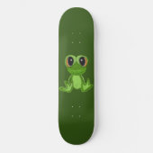 Mijn groene kikkervisje persoonlijk skateboard (Voorkant)
