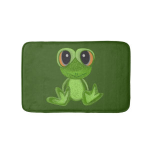 Mijn groene kikkervriend badmat