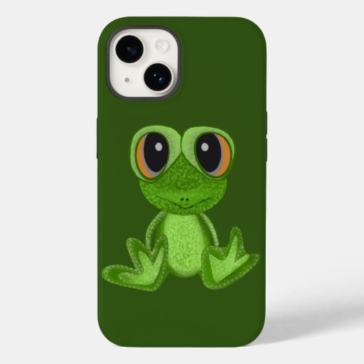 Mijn groene kikkervriend Case-Mate iPhone case (Achterkant)