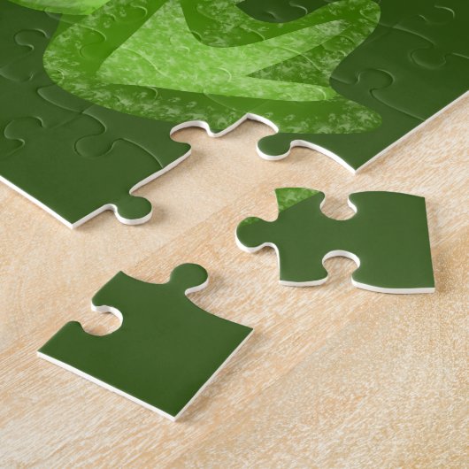 Mijn groene kikkervriend legpuzzel (Zijkant)