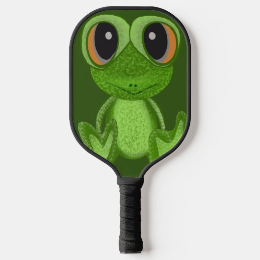 Mijn groene kikkervriend pickleball paddle (Voorkant)
