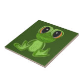Mijn groene kikkervriend tegeltje (Zijkant)