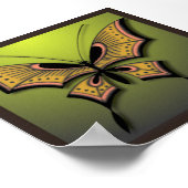 Mijn groene vlinder poster (Hoek)