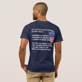 MIJN GRONDWET STAAT DUIDELIJK SHIRT (Achterkant volledig)