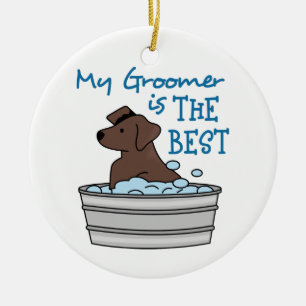 Mijn Groomer Keramisch Ornament