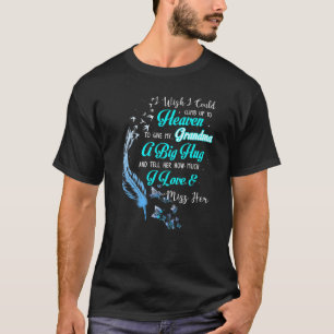 Mijn grootmoeder Guardian Angel Grandma Remembranc T-shirt