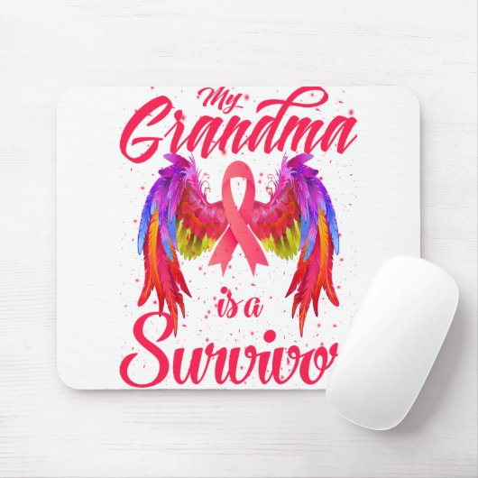 Mijn grootmoeder is een overlevingspensioen voor b muismat (Met muis)