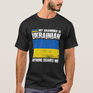 Mijn grootmoeder is Oekraïens niets wat me Oekrain T-shirt