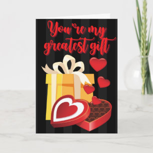 Mijn grootste cadeaukaart voor Valentijn Kaart