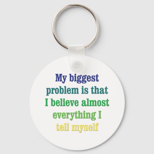 Mijn grootste probleem is dat sleutelhanger (Voorkant)