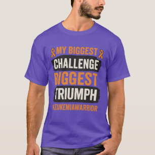 Mijn Grootste Uitdaging Zal Mijn Grootste Triomf Z T-shirt