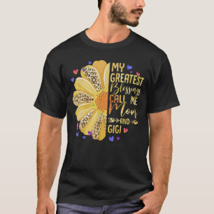 Mijn grootste zegeningen noemen me mam en gigi sch t-shirt