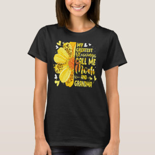 Mijn grootste zegeningen noemen me mama en oma Mot T-shirt