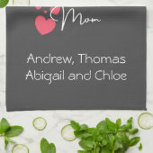 Mijn grootste zegeningen noemen me mama, Gift voor Theedoek (Gevouwen)