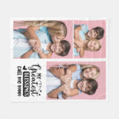 Mijn grootste zegeningen noemen me moeder 3 foto fleece deken (Voorkant (Horizontaal))