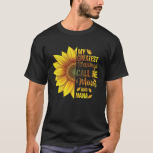 Mijn grootste zegeningen noemen me moeder en oma m t-shirt
