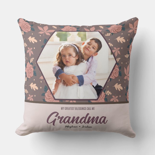 Mijn grootste zegeningen noemen me oma kleinkinder kussen (Voorkant)