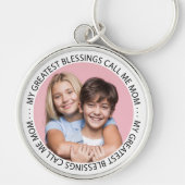 Mijn grootste zegeningen noemen mij mama sleutelhanger (Voorkant)