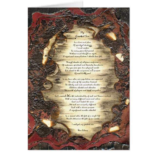 Mijn grootste zonde (Voorkant)