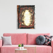 Mijn grootste zonde canvas afdruk (Insitu (Woonkamer))