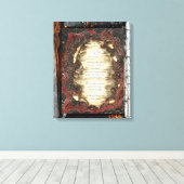 Mijn grootste zonde canvas afdruk (Insitu (Houten vloer))