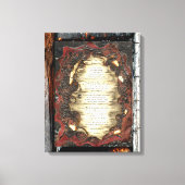 Mijn grootste zonde canvas afdruk (Voorkant)