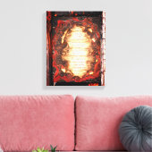 Mijn grootste zonde canvas afdruk (Insitu (Woonkamer))