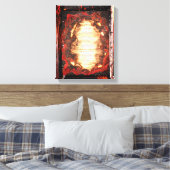 Mijn grootste zonde canvas afdruk (Insitu (Slaapkamer))