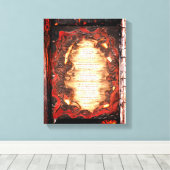 Mijn grootste zonde canvas afdruk (Insitu (Houten vloer))