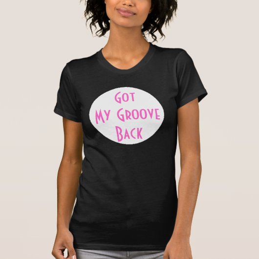 Mijn groove terug t-shirt (Voorkant)
