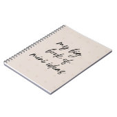 "Mijn grote boek met mini-ideeën" Notitieboek (Linkerzijde)
