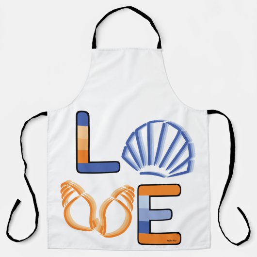 Mijn grote liefde: het Zee Schort (Voorkant)