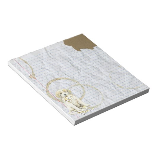 Mijn Grote Pyreneeën Ate Mijn Lesson Plan Notitieblok (Schuin)