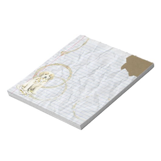 Mijn Grote Pyreneeën Ate Mijn Lesson Plan Notitieblok (Linkerzijde)