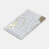 Mijn Grote Pyreneeën Ate Mijn Lesson Plan Post-it® Notes (Schuin)