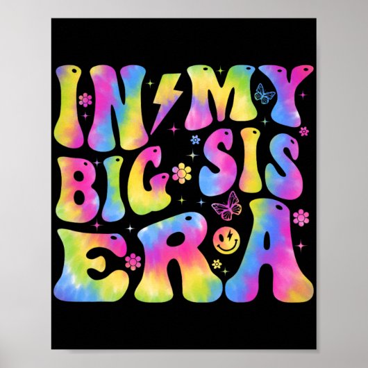 Mijn grote zus Era Baby Moederdag Poster (Voorkant)