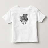 Mijn grote zus houdt van me met gepersonaliseerde kinder shirts (Voorkant)