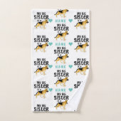 Mijn grote zusje is een Duitse herder Bad Handdoek (Handdoek)