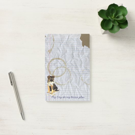 Mijn GSD Ate mijn Lesson Plan Post-it® Notes (Kantoor)