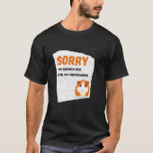 Mijn Guinee Pig Ate Mijn thuiswerk Klassieke T-Shi T-shirt (Voorkant)