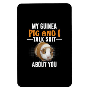Mijn Guinee pig en ik hebben het over jou huiseige Magneet