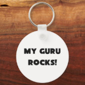 MIJN Guru ROCKS! Sleutelhanger (Voorkant)
