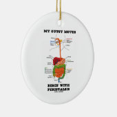 Mijn gutsy bewegingen beginnen met peristalsis (sp keramisch ornament (Rechts)